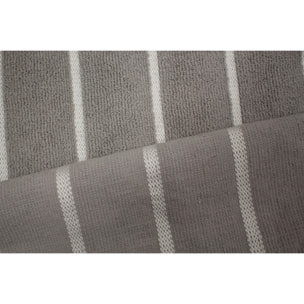 TELO MARE GRIGIO 90X170 CM IN SPUGNA DI COTONE SUPER ASSORBENTE