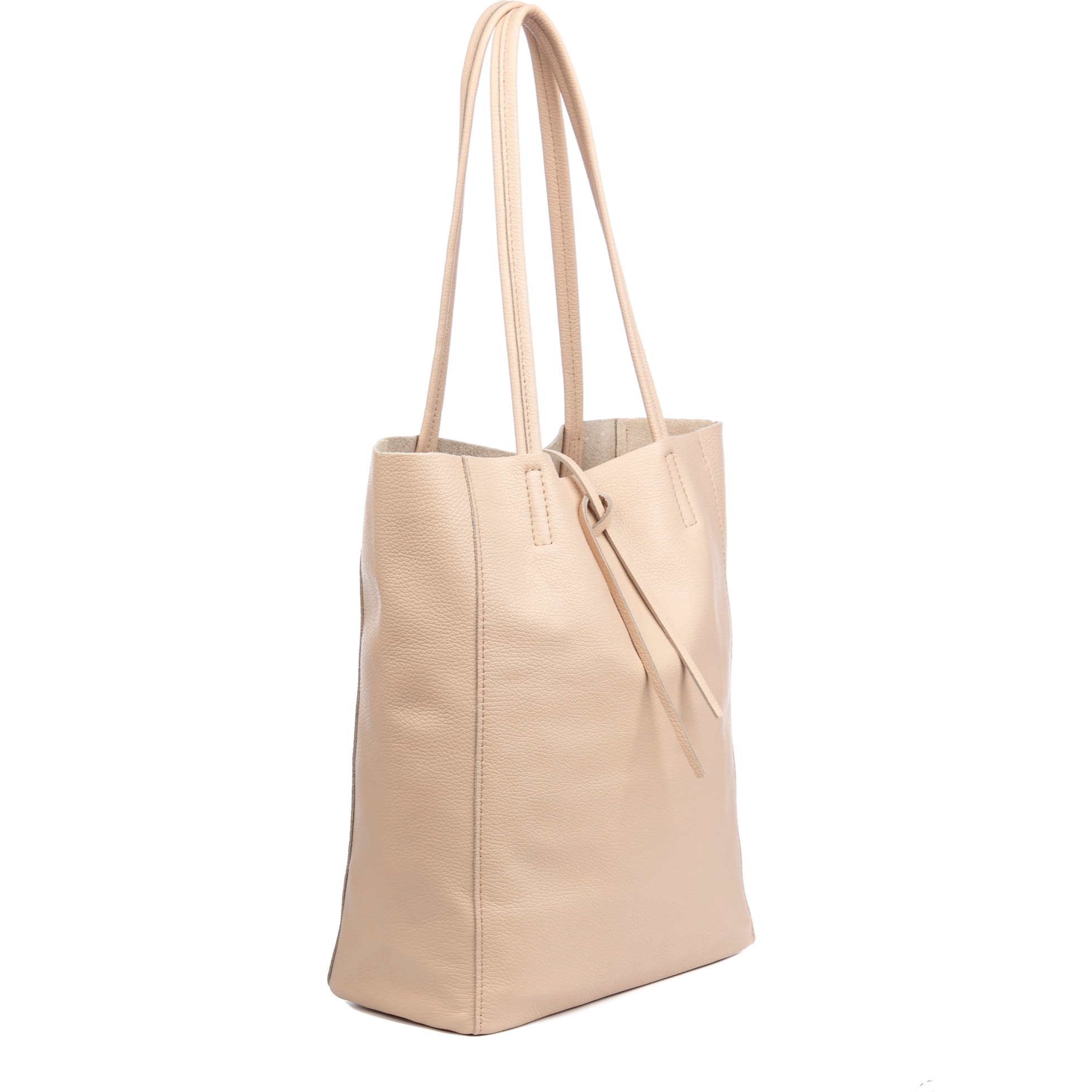 Pordenone Borsa Shopper Donna.Pelle autentica Dollaro