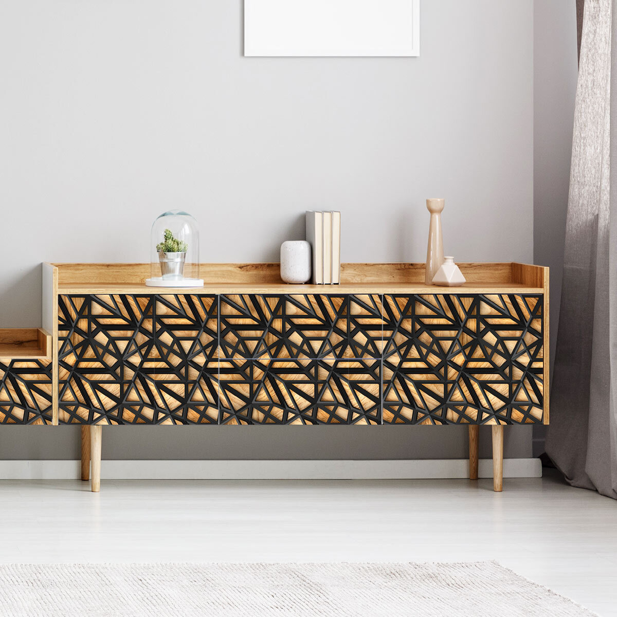 Sticker meuble scandinave malaika 60 x 90 cm