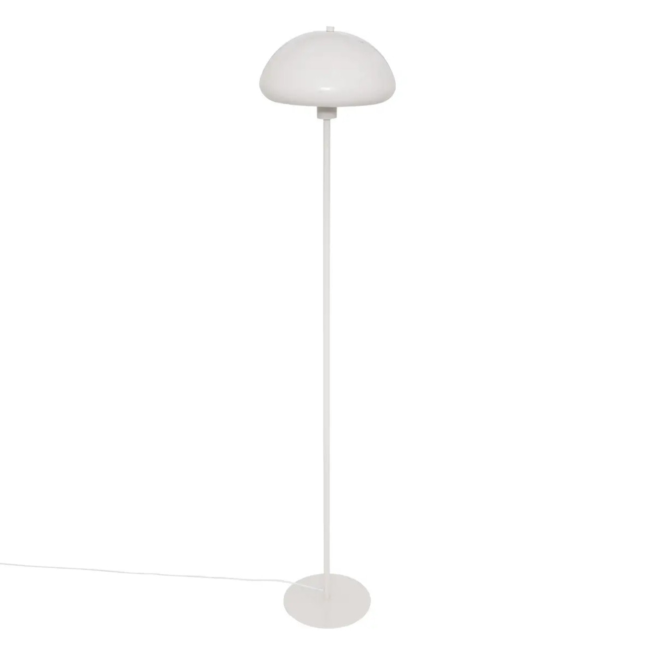 Lampadaire "Savio" blanc H140cm
