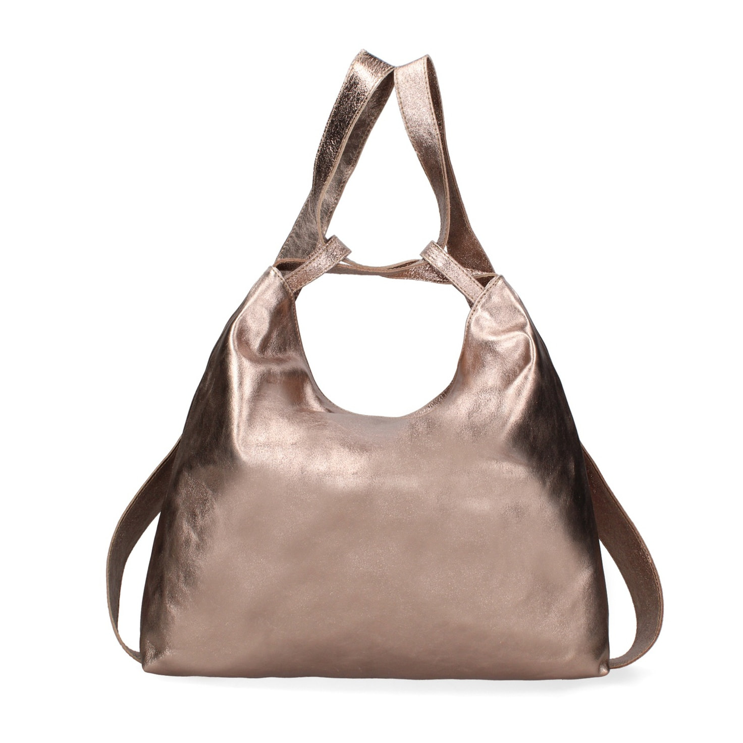 Borsa a mano da donna Made in Italy - Modello Edera Elite - 100% pelle - 37.0 x 37.0 x 9.0 cm