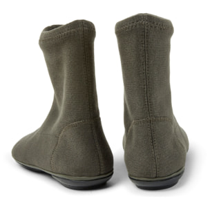 CAMPER Right Nina - Botines Verde Mujer