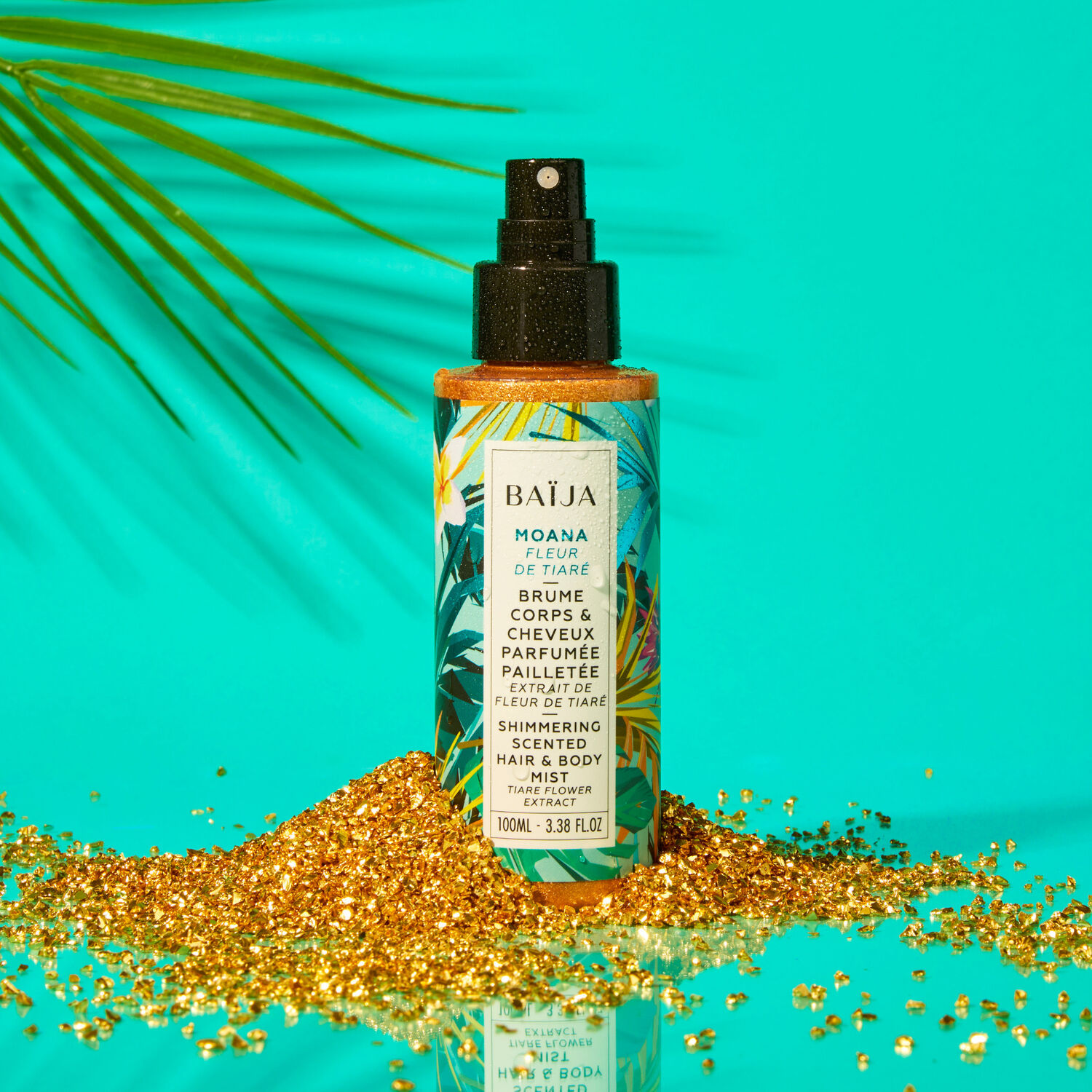 Moana - Brume Corps & Cheveux Parfumée Pailletée