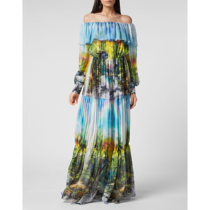 PHILIPP PLEIN Vestido largo HAWAII