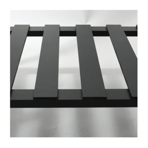 Portant Bambou avec étagère MIA Noir MSV