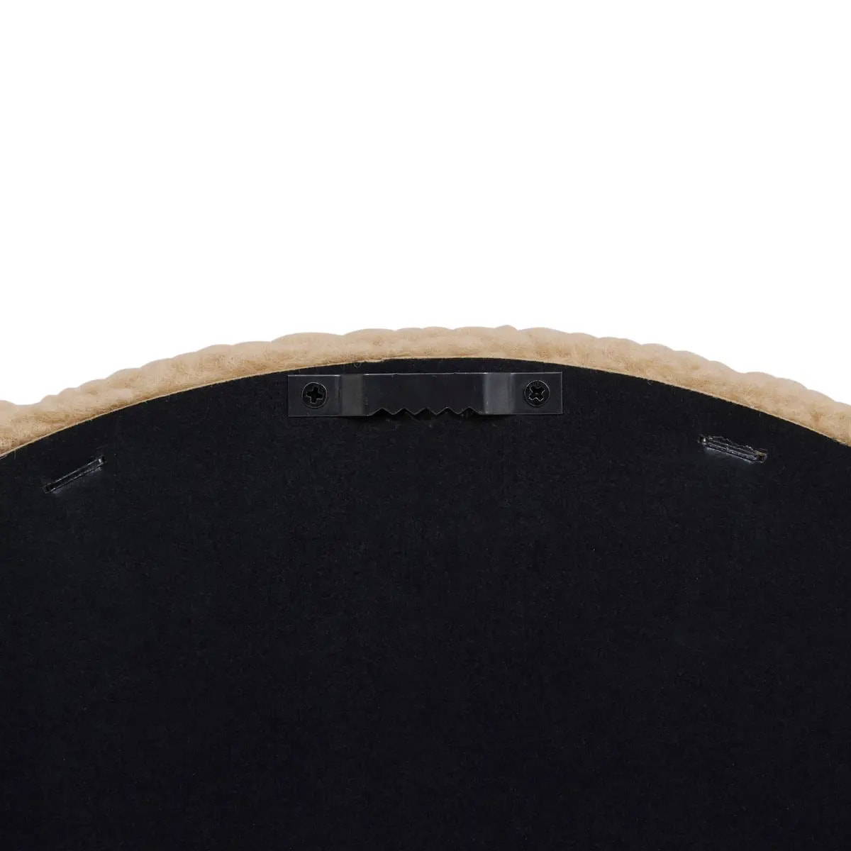 Miroir mural Beary marron 33,5x33,5cm