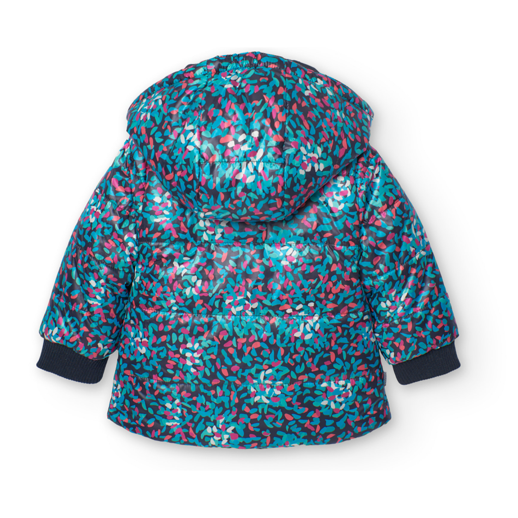 Parka reversible de bebé niña