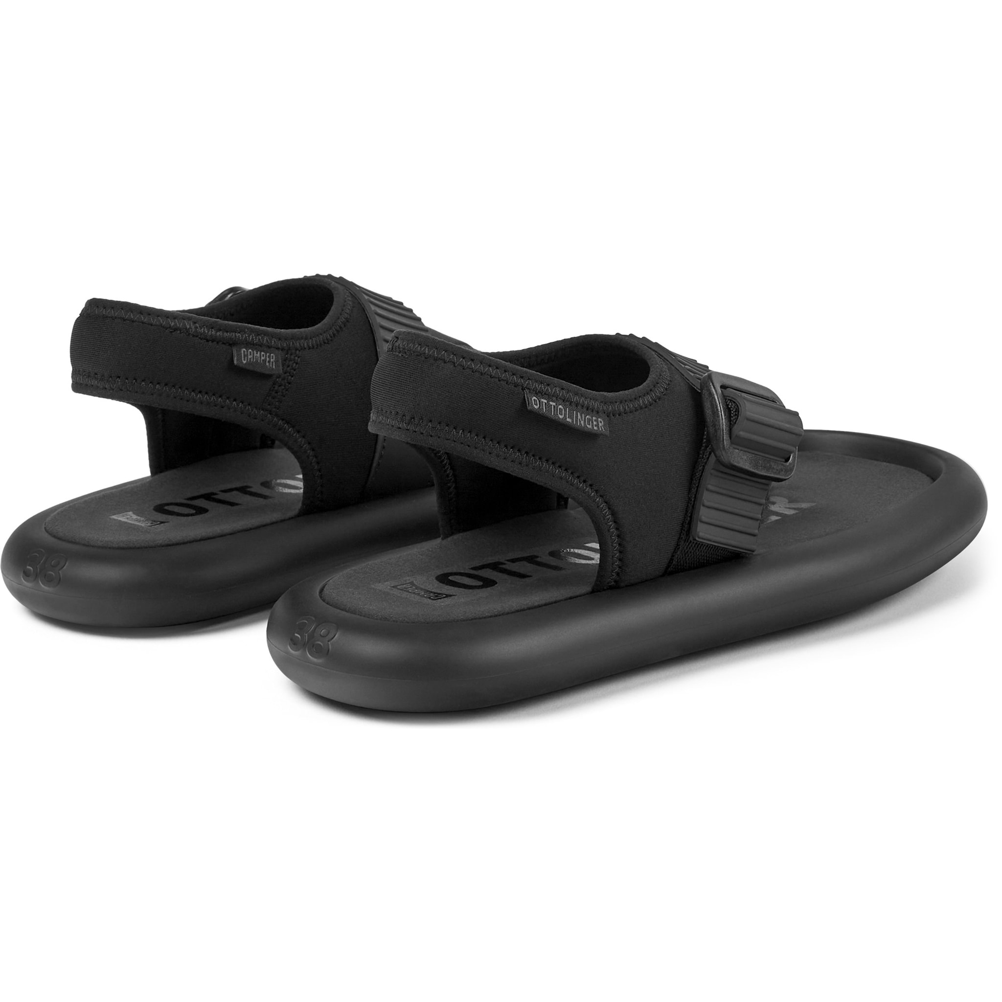 Sandalias - CAMPER Together Ottolinger - Negro - Textil técnico (poliéster reciclado)