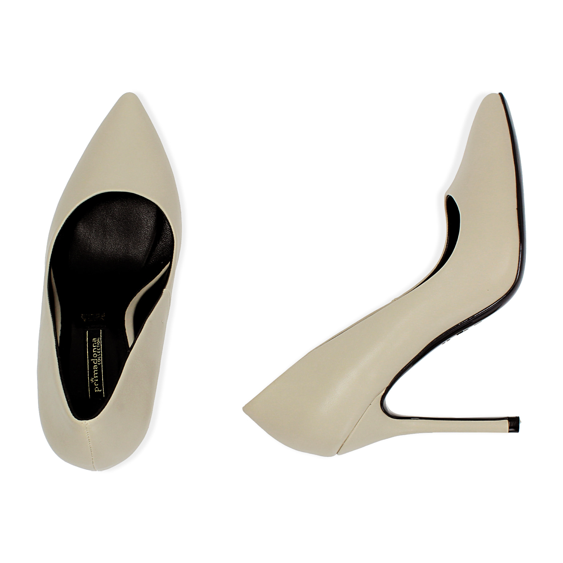 Décolleté panna, tacco 11 cm