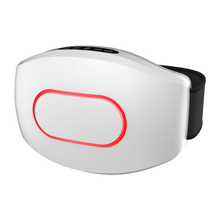 Cintura massaggiante per vita e addome con compressa calda a 3 intensità e 2 livelli di potenza.