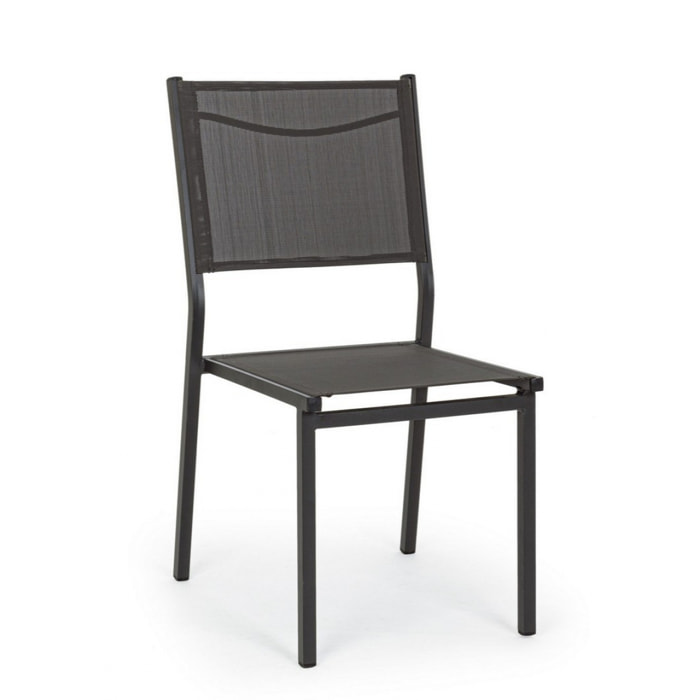 Set di 2 sedie HILDE antracite