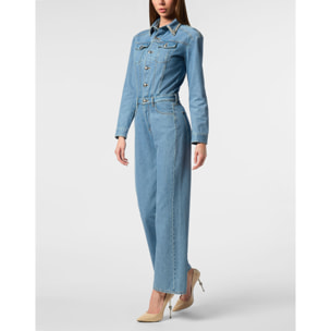 PHILIPP PLEIN Denim Jumpsuit PS