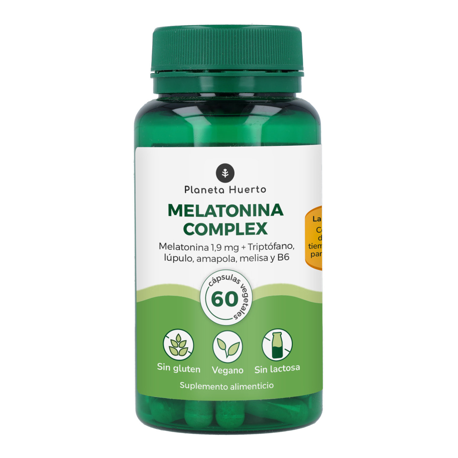 Melatonina complex Planeta Huerto 60 caps