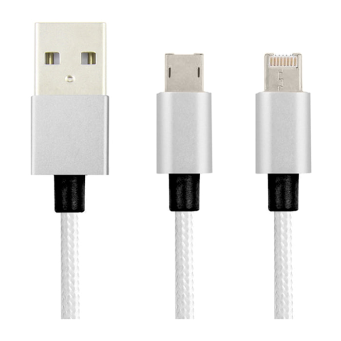 2IN1 DATA CABLE ADNROID&IOS