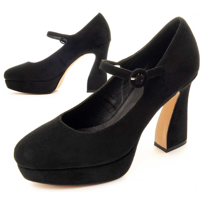 Zapatos de Tacón - Negro - Altura: 10 cm