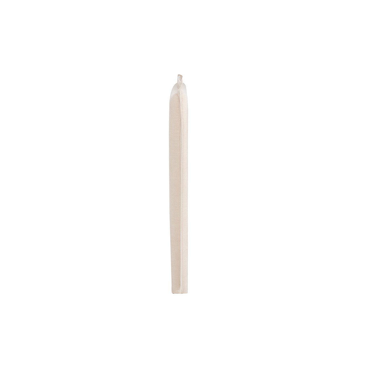 Tête de lit en tissu effet lin beige L160 cm PIA