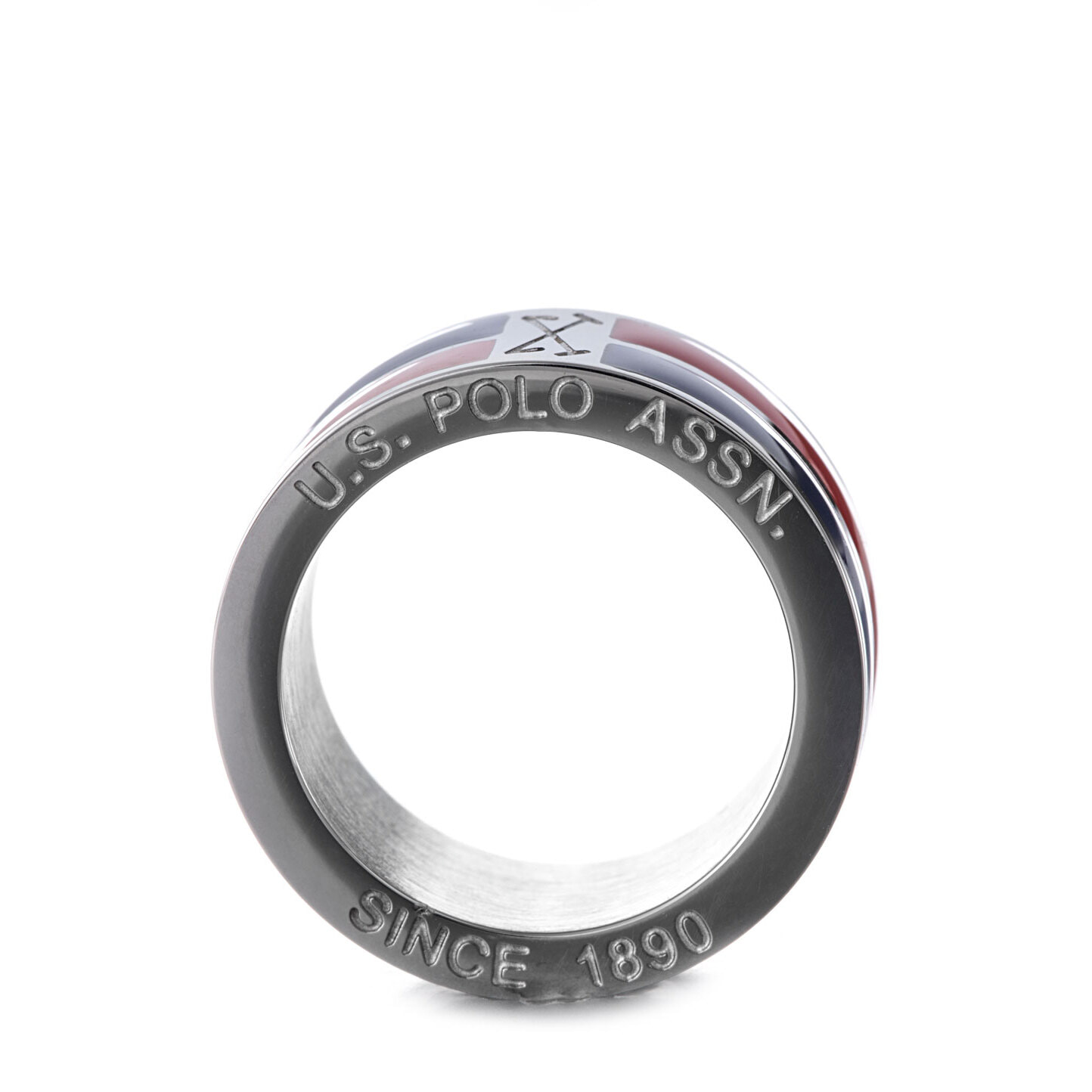 Anello U.S. Polo Assn. In acciaio