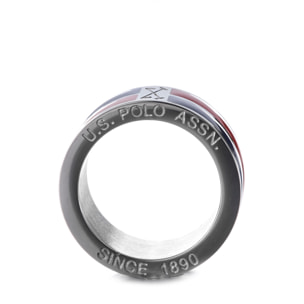 Anello U.S. Polo Assn. In acciaio