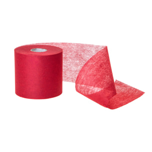 Nastro Nonwoven. Lunghezza 50 Mt - Pezzi 6 - 5000X10X0,01cm - Colore: Rosso - Bianchi Dino - Decorazioni Varie