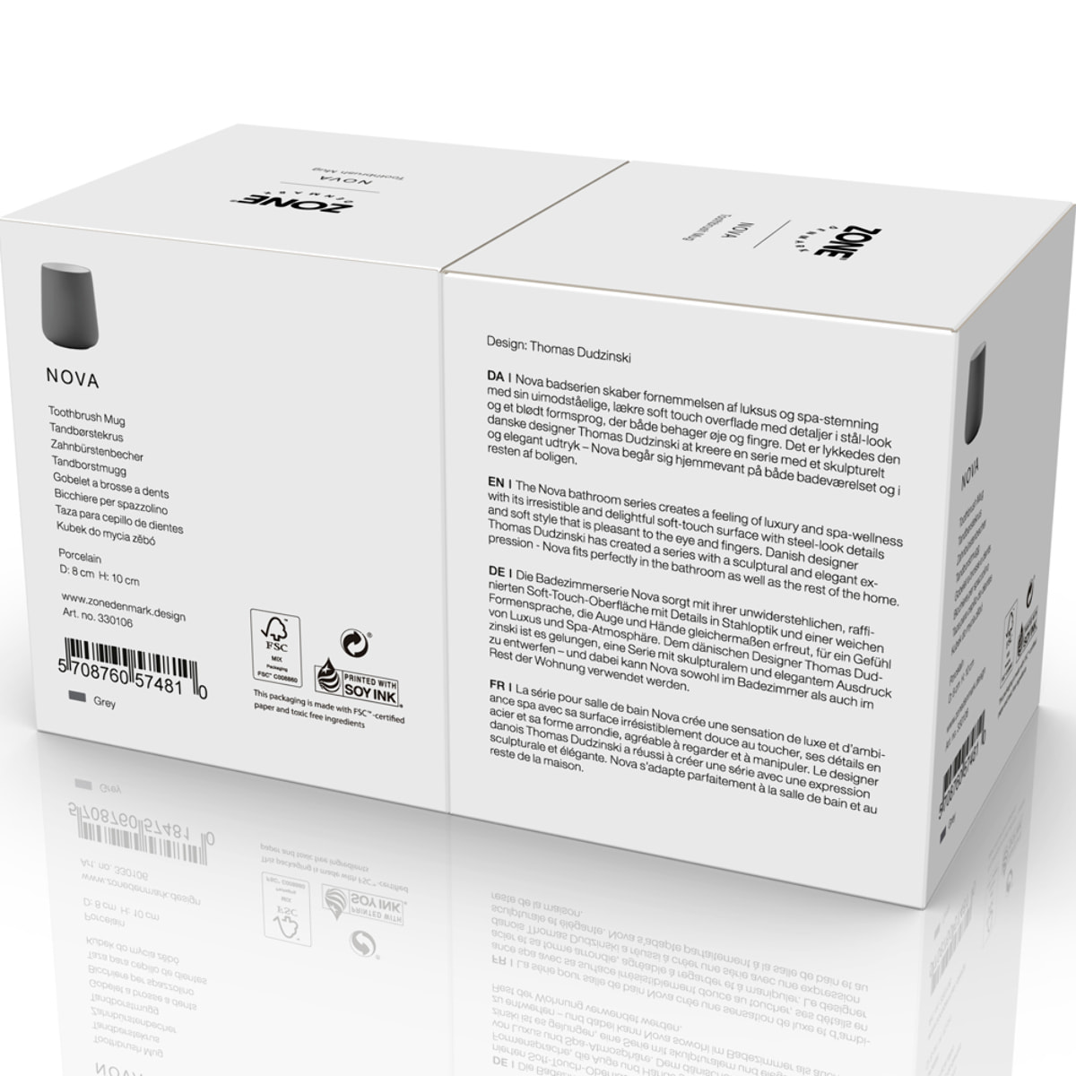 Gobelet pour brosse à dents Nova