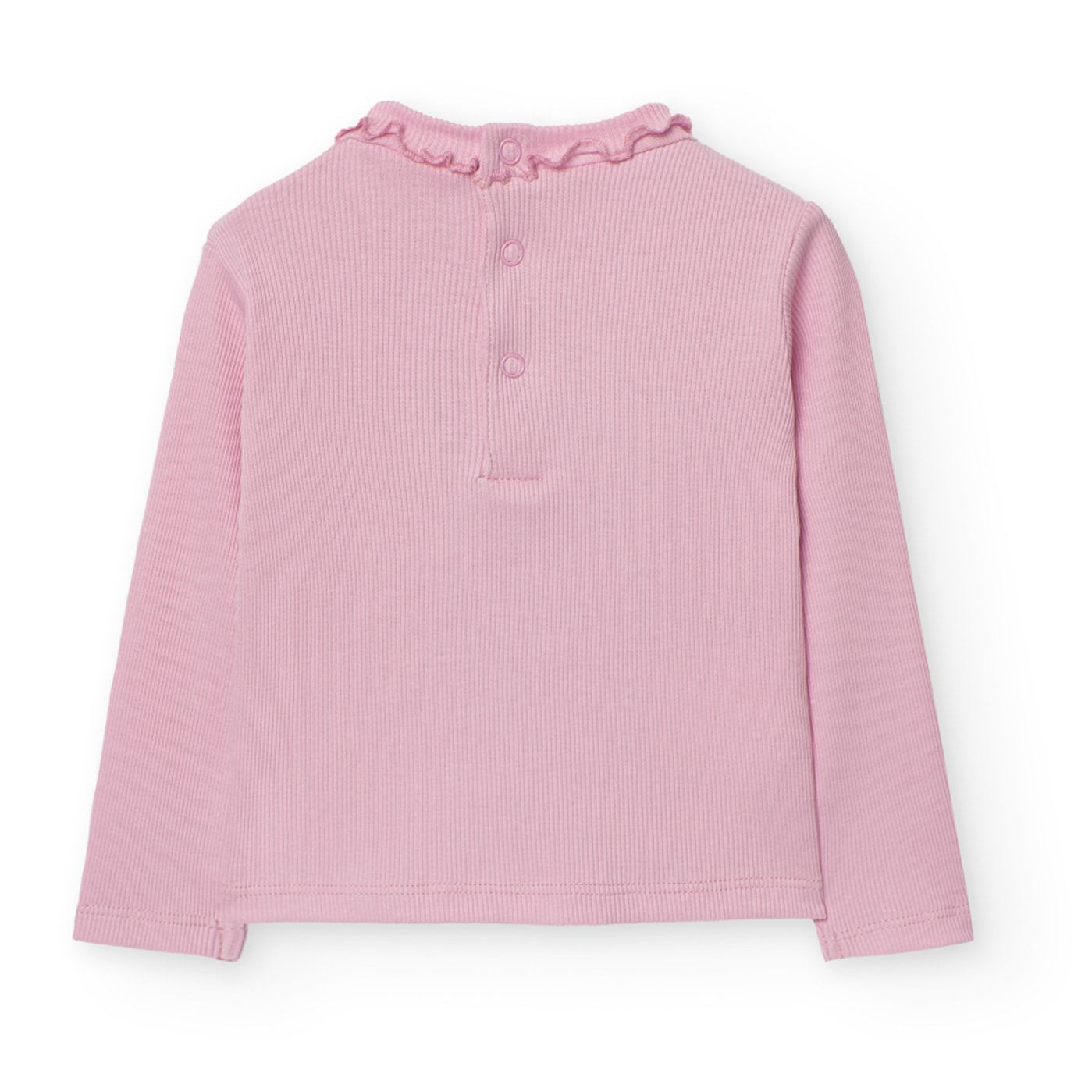 Camiseta punto canalé de bebé -BCI