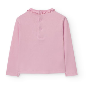 Camiseta punto canalé de bebé -BCI