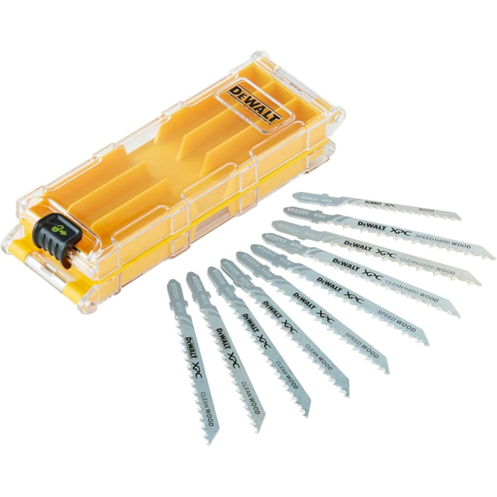 Coffret plastique de 10 lames XPC HCS BiM pour le bois - DEWALT - DT2296-QZ