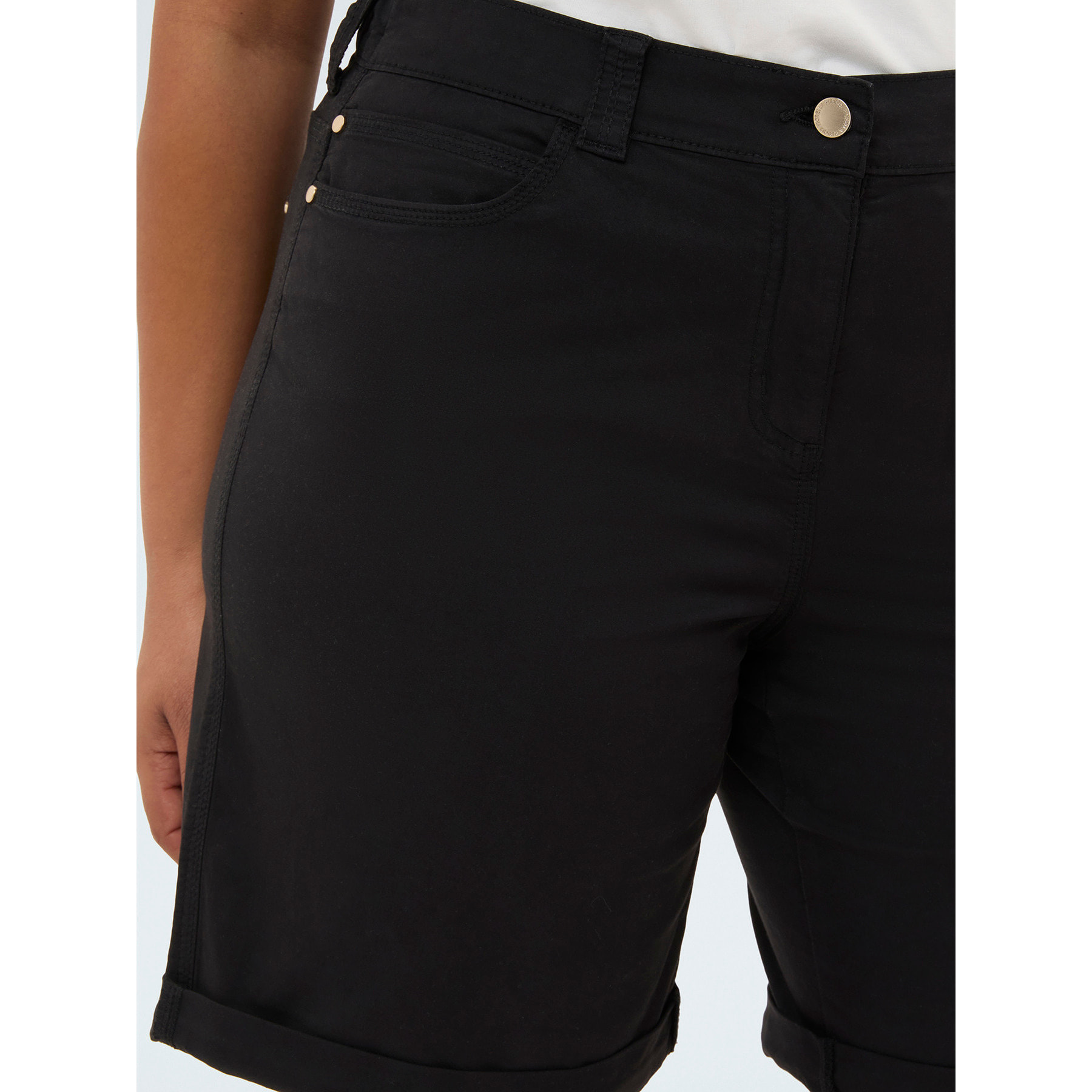 Fiorella Rubino - Bermudas de algodón ligero - Negro
