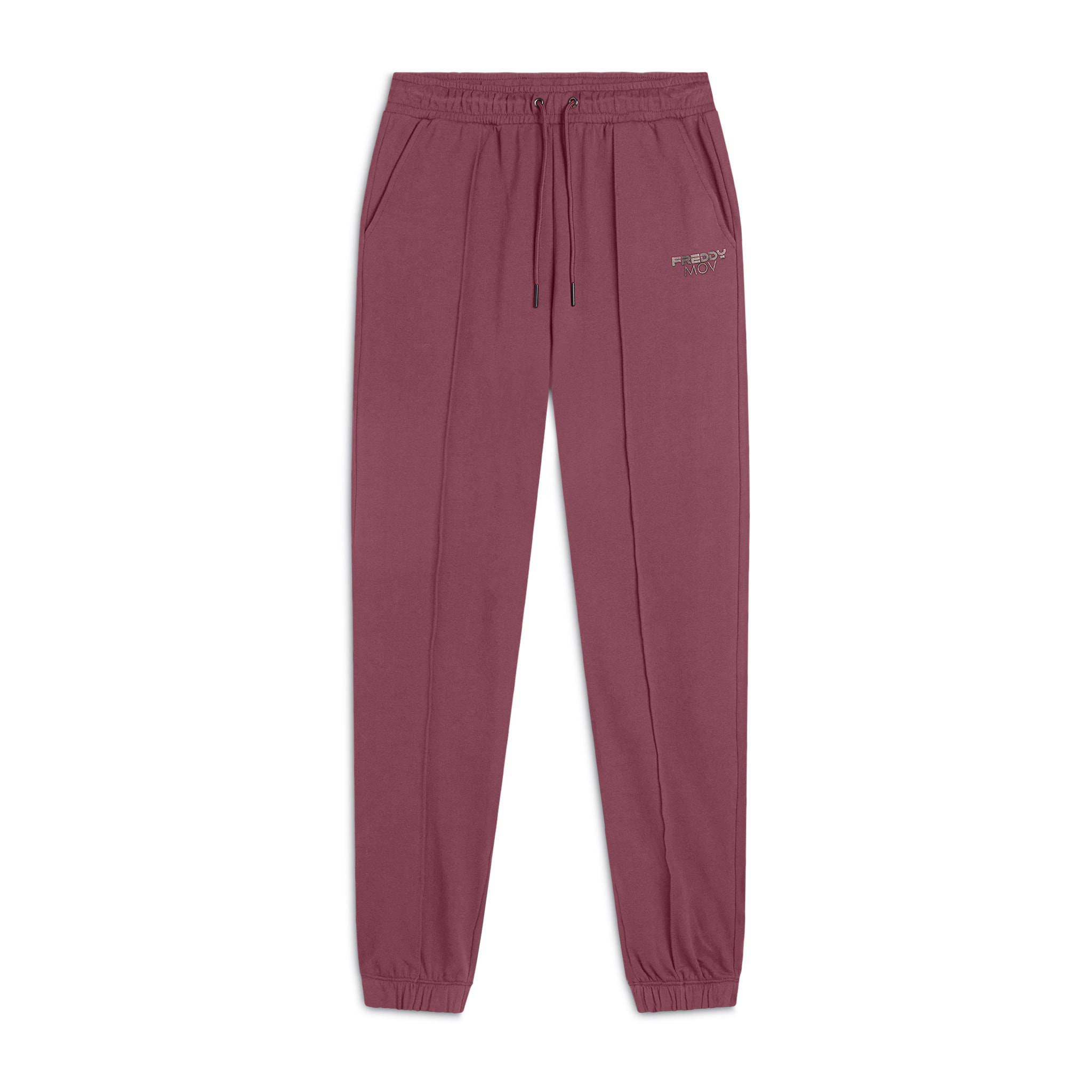 Pantaloni Regular Fit in French Terry con Elastico sul Fondo