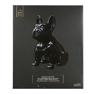 BULLDOG CERAMIQUE NOIR 30CM M4