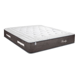 Matelas Hybride Privilège, soutien ferme, 30 cm, Mémoire de Forme Haute Densité & Ressorts Ensachés