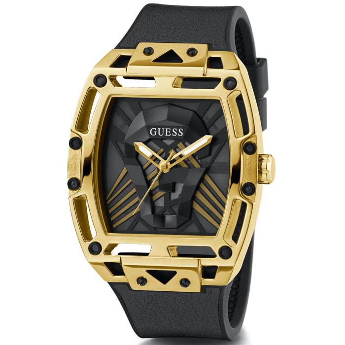 Reloj Guess GW0500G1 Hombre Analogico Cuarzo con Correa de Silicona