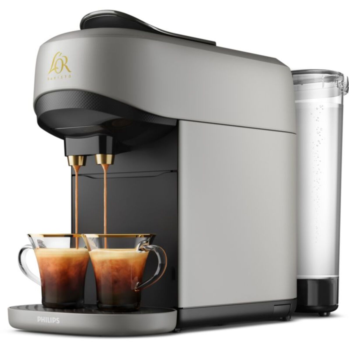 Cafetière à dosette PHILIPS L'Or Barista Absolu LM9512/20 – Cafés chauds ou glacés
