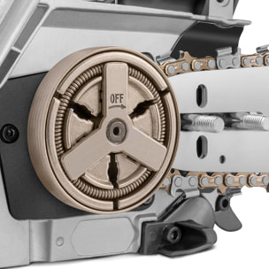 Motosierra de gasolina - motor de gasolina de 2 Tiempos de 61,2cc - 3,6CV espada de 20” - Greencut GS610X