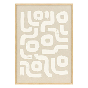 Déco mural 3D Disa beige 50x70cm