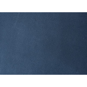 Copridivano 3 Posti Elasticizzato In Tinta Unita Per Divani Lineari e Componibili Modello Perfetto Blu