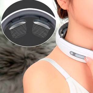 Masajeador de cuello JT-600. 6 modos de masaje con 9 intensidades y batería recargable.
