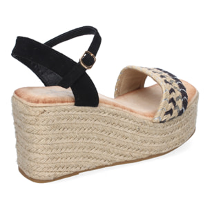 Sandalia de Cuña de Yute para Mujer, Comodas y Elegantes, Diseño Moderno