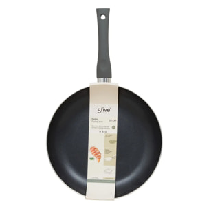 Poêle Neo D28cm aluminium gris
