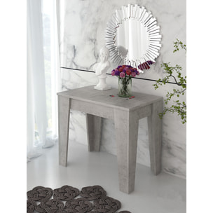 Consolle Allungabile Moderna Tavolo Estensibile Da 54 A 306 cm 6 Allunghe 14 posti Salvaspazio Design Soggiorno Salotto Cucina Ingresso Grigio Cemento