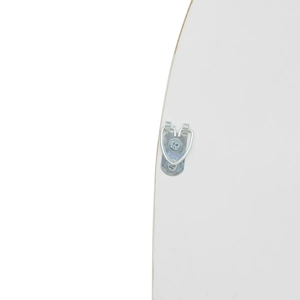 Miroir mural Calypso gris perle 96x66cm