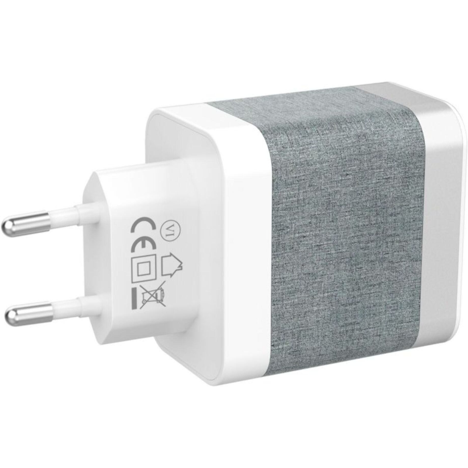 Chargeur ordinateur portable ADEQWAT 65W charge rapide 2 USB-C