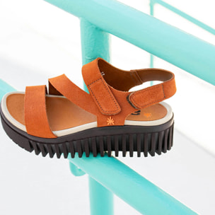 Sandalia de cuña 1573 NOBUCK HONEY/BRIGHTON color Honey