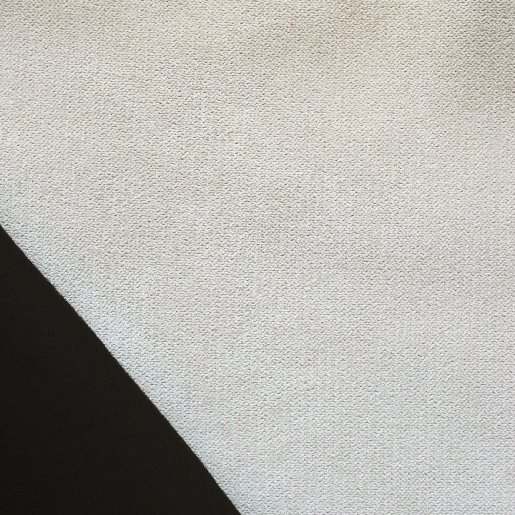 Rideau thermique phonique et semi occultant à galons fronceurs KONFOR - Blanc cassé