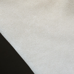 Rideau thermique phonique et semi occultant à galons fronceurs KONFOR - Blanc cassé