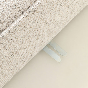 Méridienne droite d'angle canapé Casanova gris Kare Design