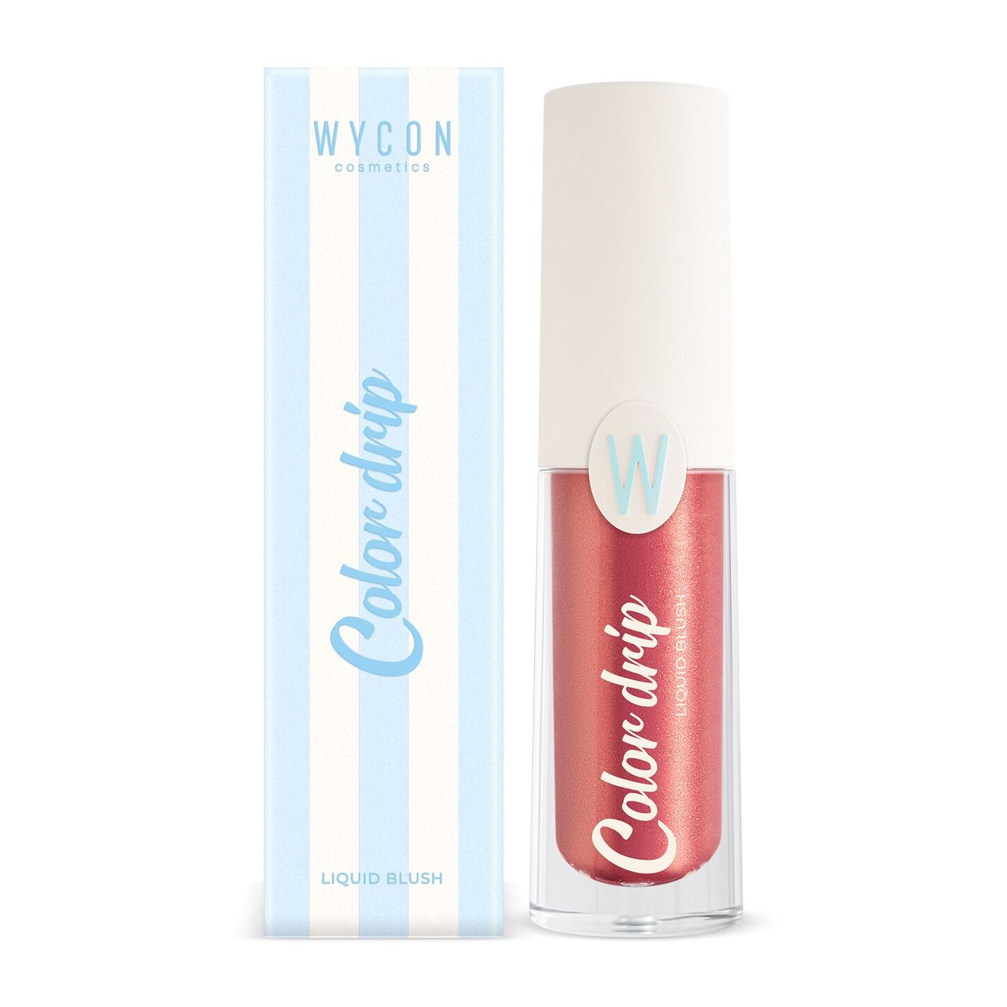 COLOR DRIP LIQUID BLUSH Blush liquido dal finish super luminoso.