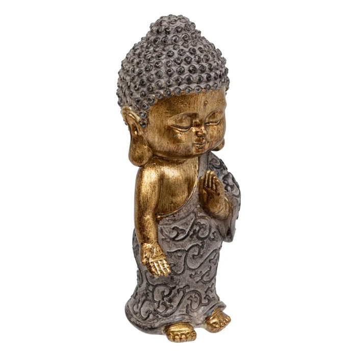 Bouddha Lee H.14cm résine assorti