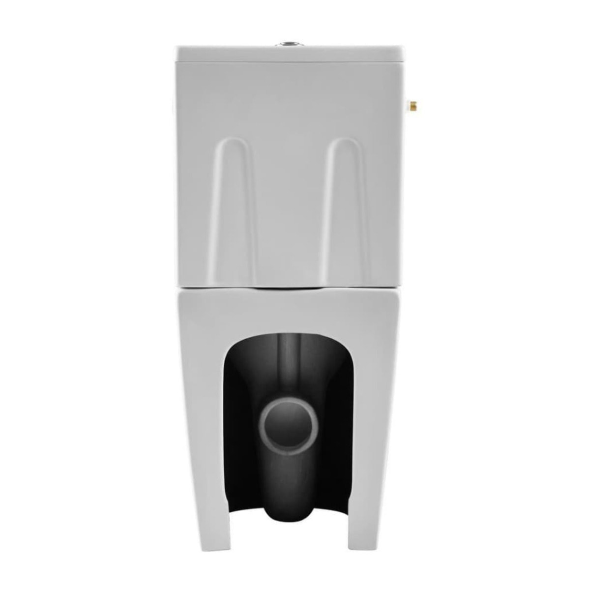 Brevis WC à poser complet sans bride en céramique avec abattant SoftClose, rinçage Vortex, blanc (SATBRE031RTORVP)