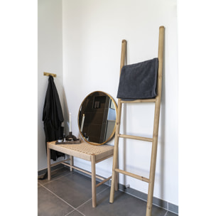 Scala decorativa in teak naturale 50x150 cm